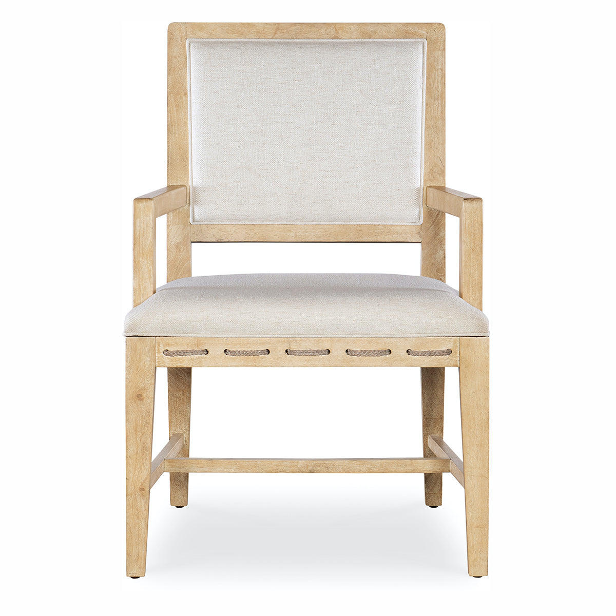 RETREAT TAN RAFFIA ARM CHAIR