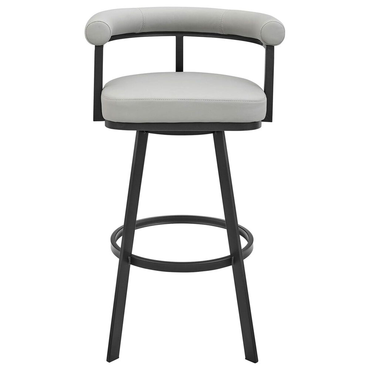 MAGNOLIA BLACK AND GREY 30" BARSTOOL