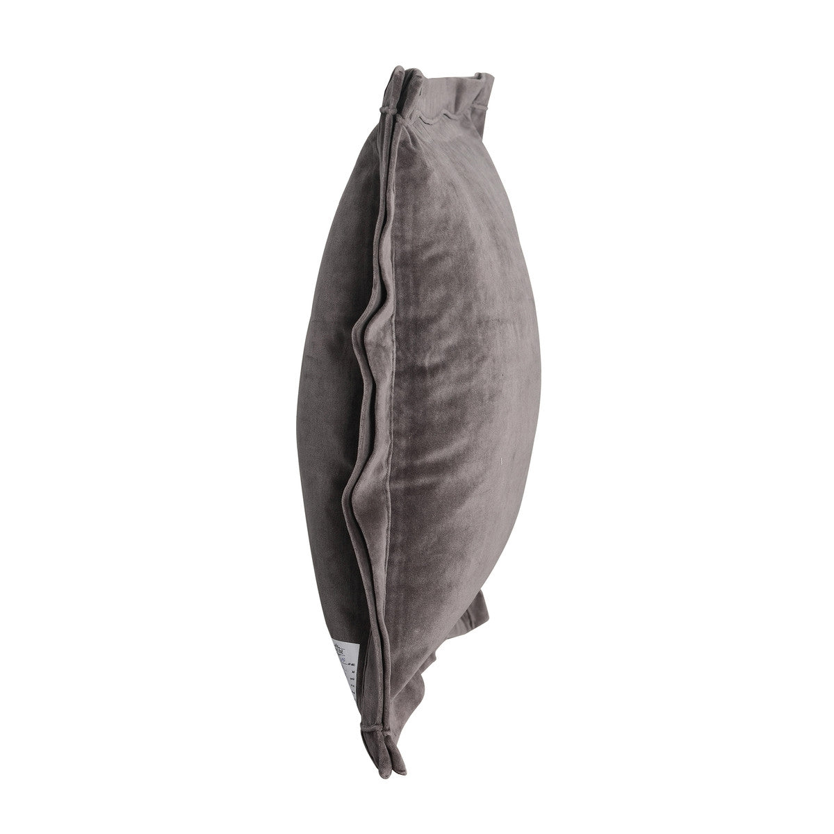 Vivian 20" Grey Velvet Pillow
