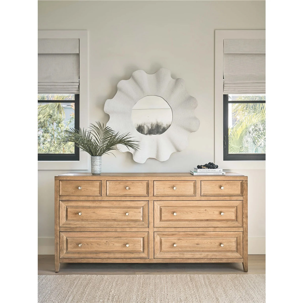 Scallop Mirror