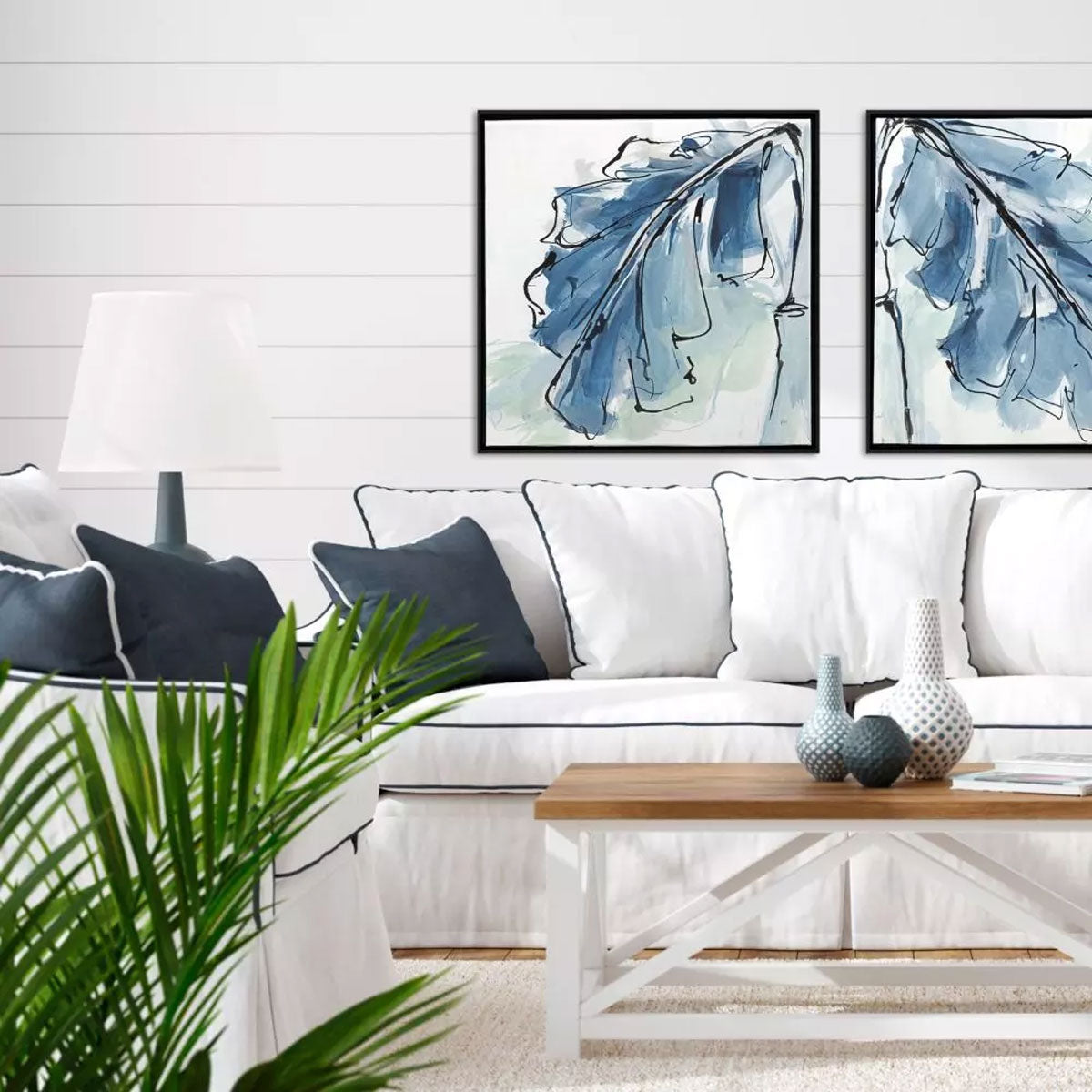 LUXE BANANA LEAF III ART