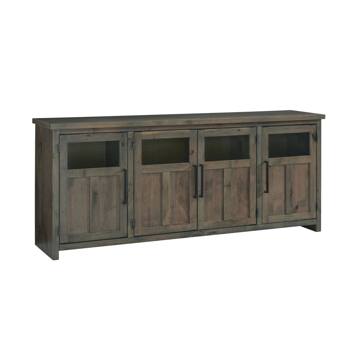SHAKER BROWN 78" CONSOLE