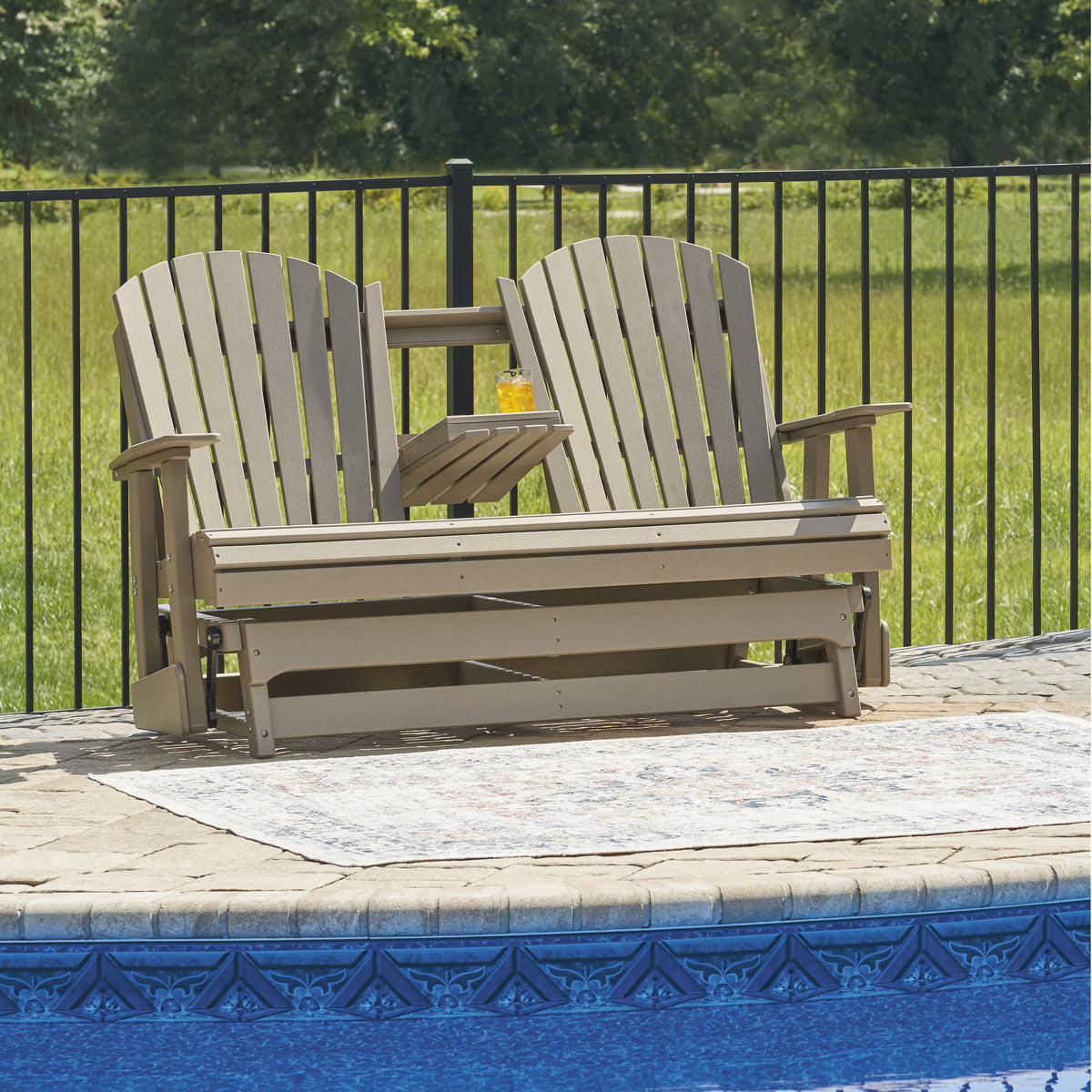 JENSEN GLIDER LOVESEAT