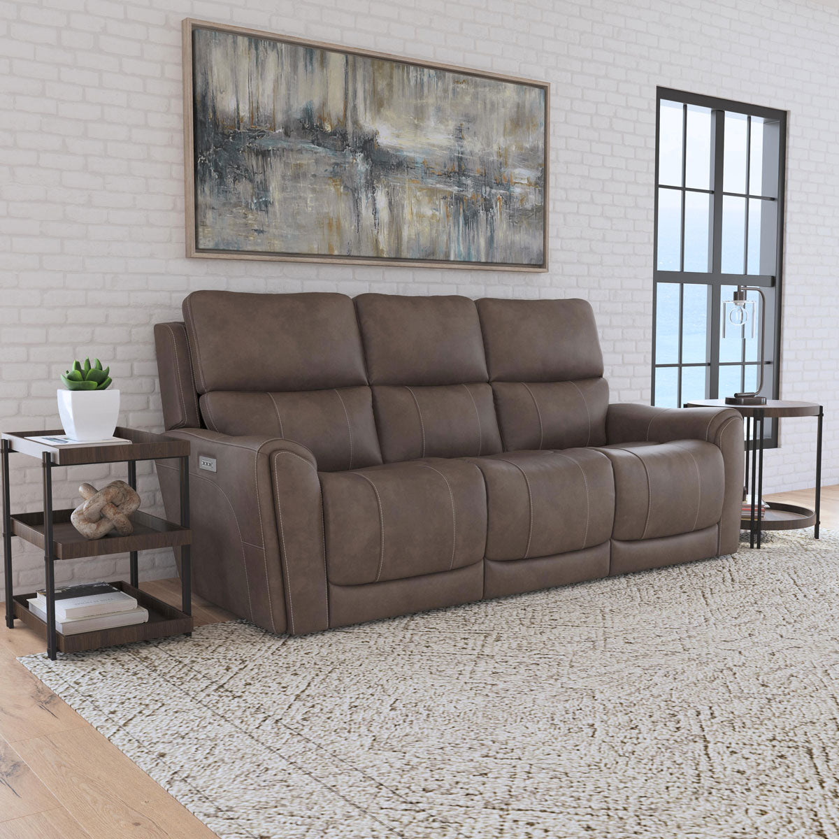 CARTER BROWN CONSOLE SOFA W/PHR/LUM