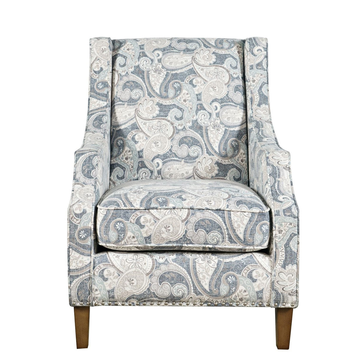 DUVAL DENIM ACCENT CHAIR