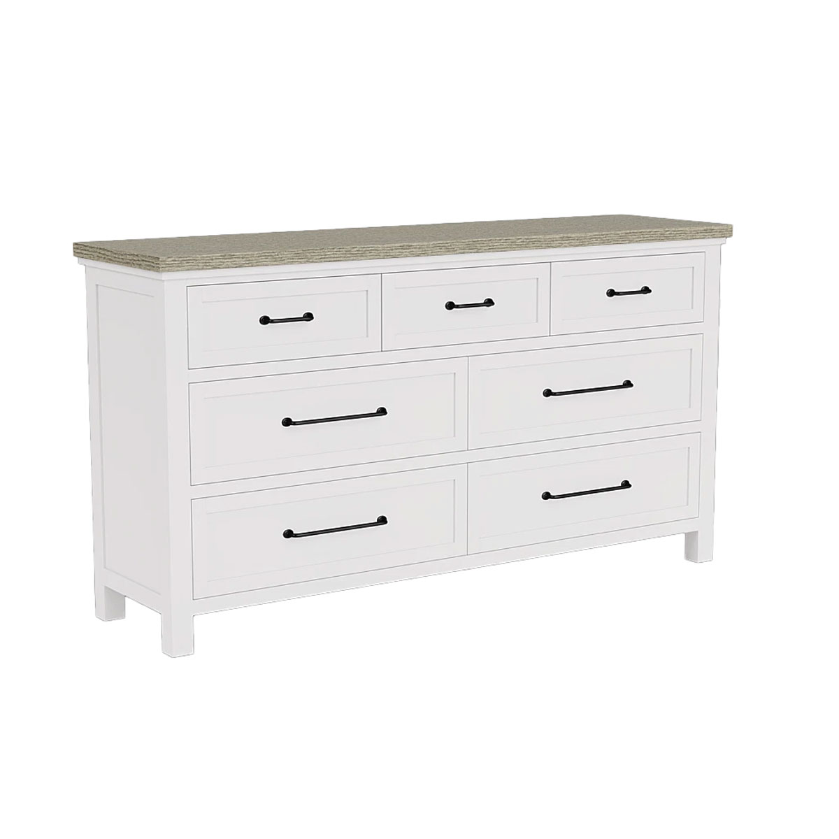 CORA 7 DRAWER DRESSER