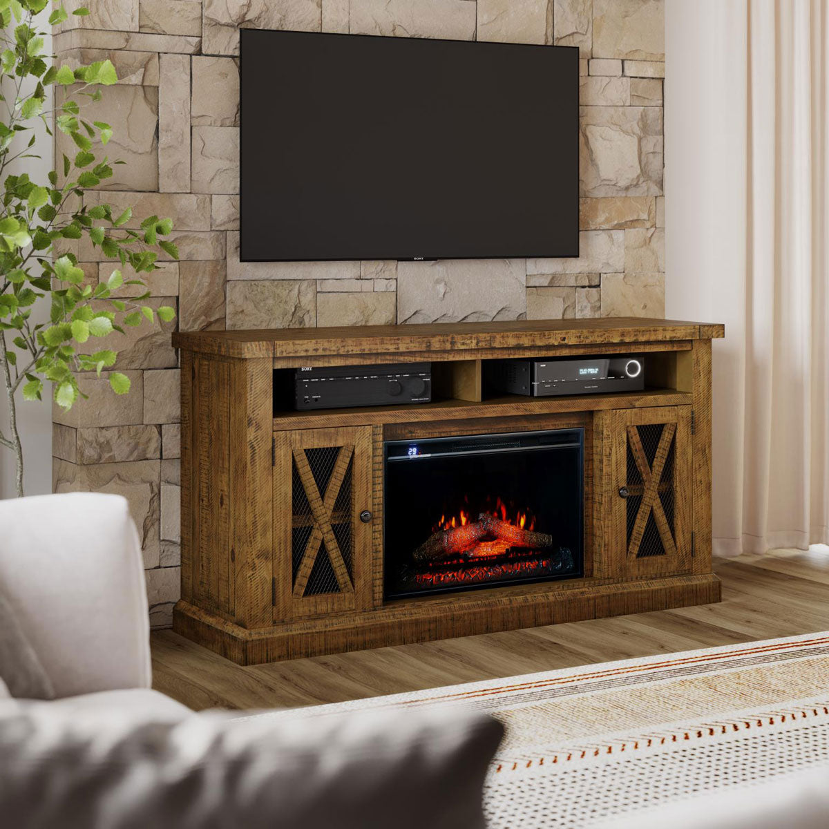 TELLURIDE BRN FIREPLACE