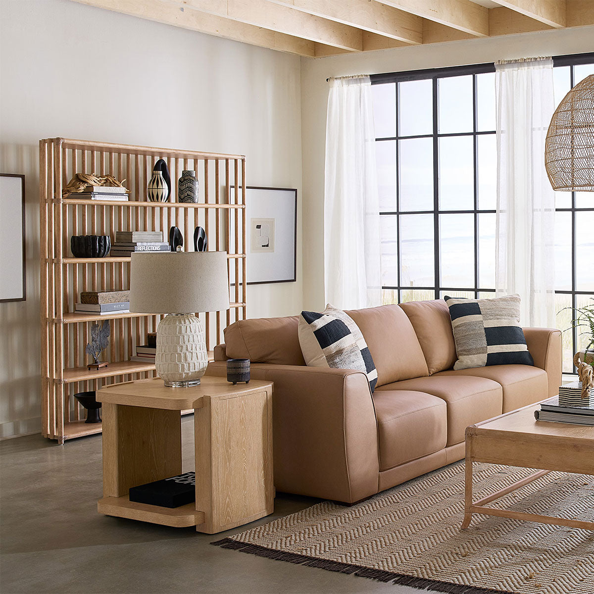 RETREAT SLATTED BOOKCASE