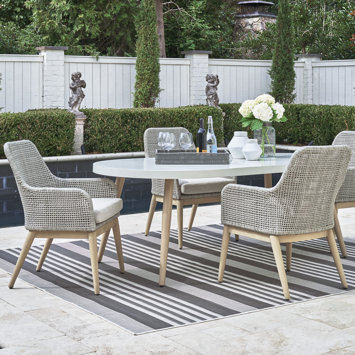 SETON CREEK 5PC PATIO DINING
