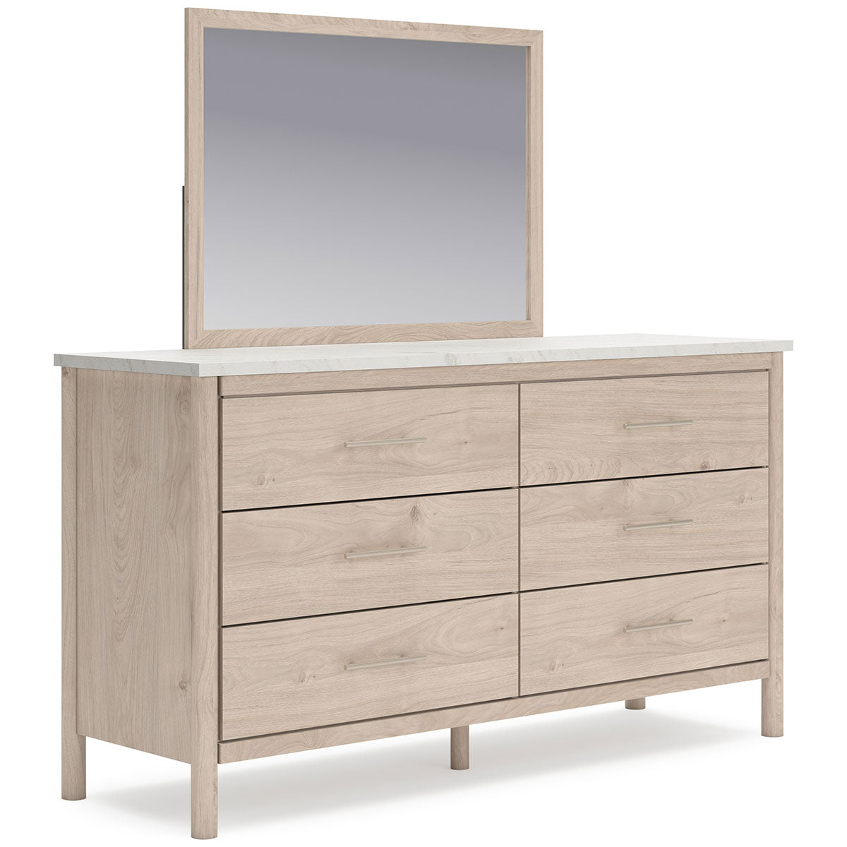 CASHMERE DRESSER AND MIRROR