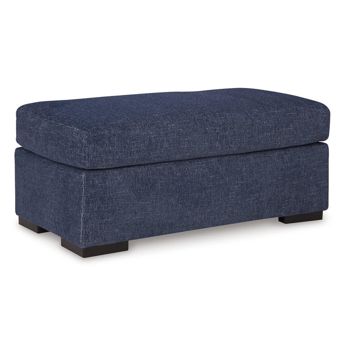 EVANSLEY NAVY OTTOMAN