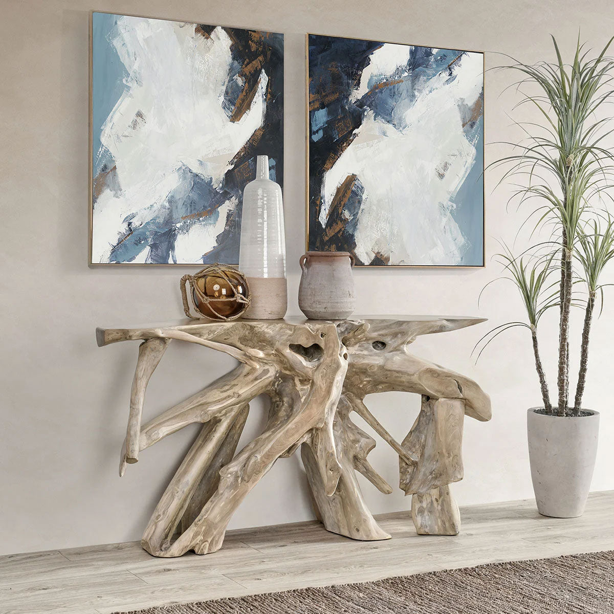 CYPRESS ROOT CONSOLE TABLE