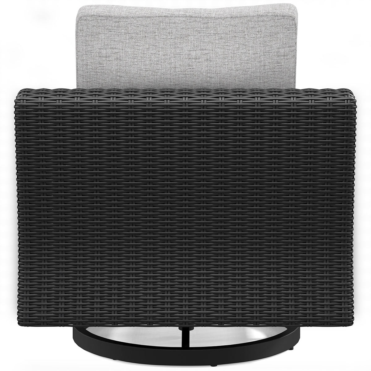 BEACH HOUSE BLACK SWIVEL CHAIR