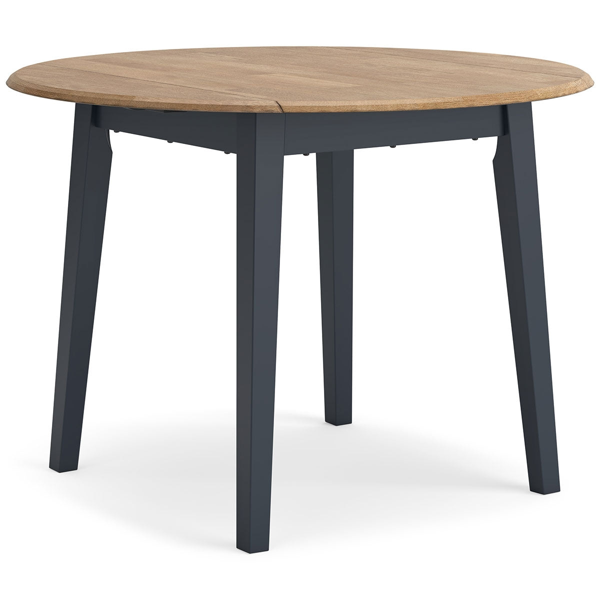 GESTHAVEN NAVY DROP LEAF TABLE