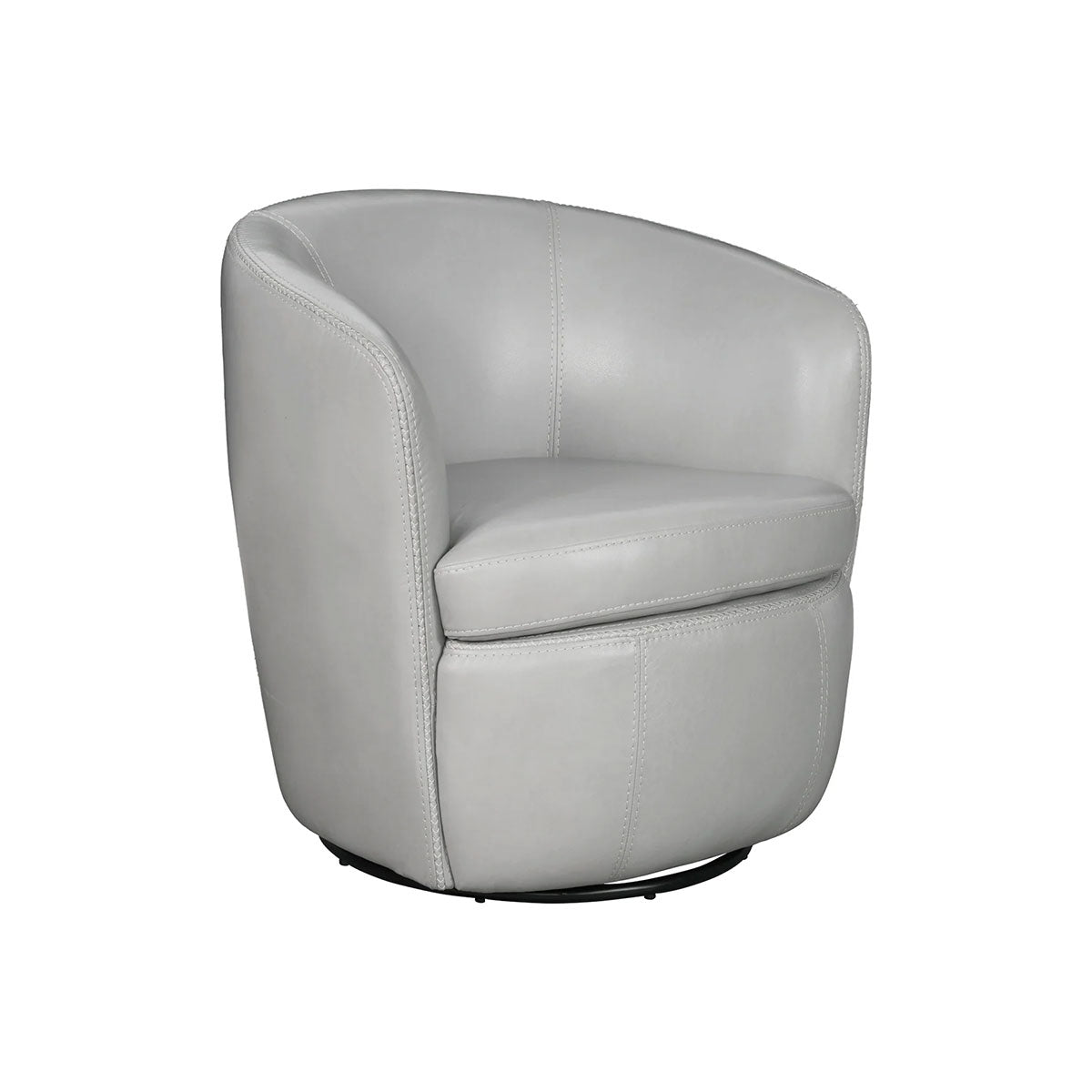 BAROLO STEAMBOAT ICE LEATHER SWIVEL CHAIR