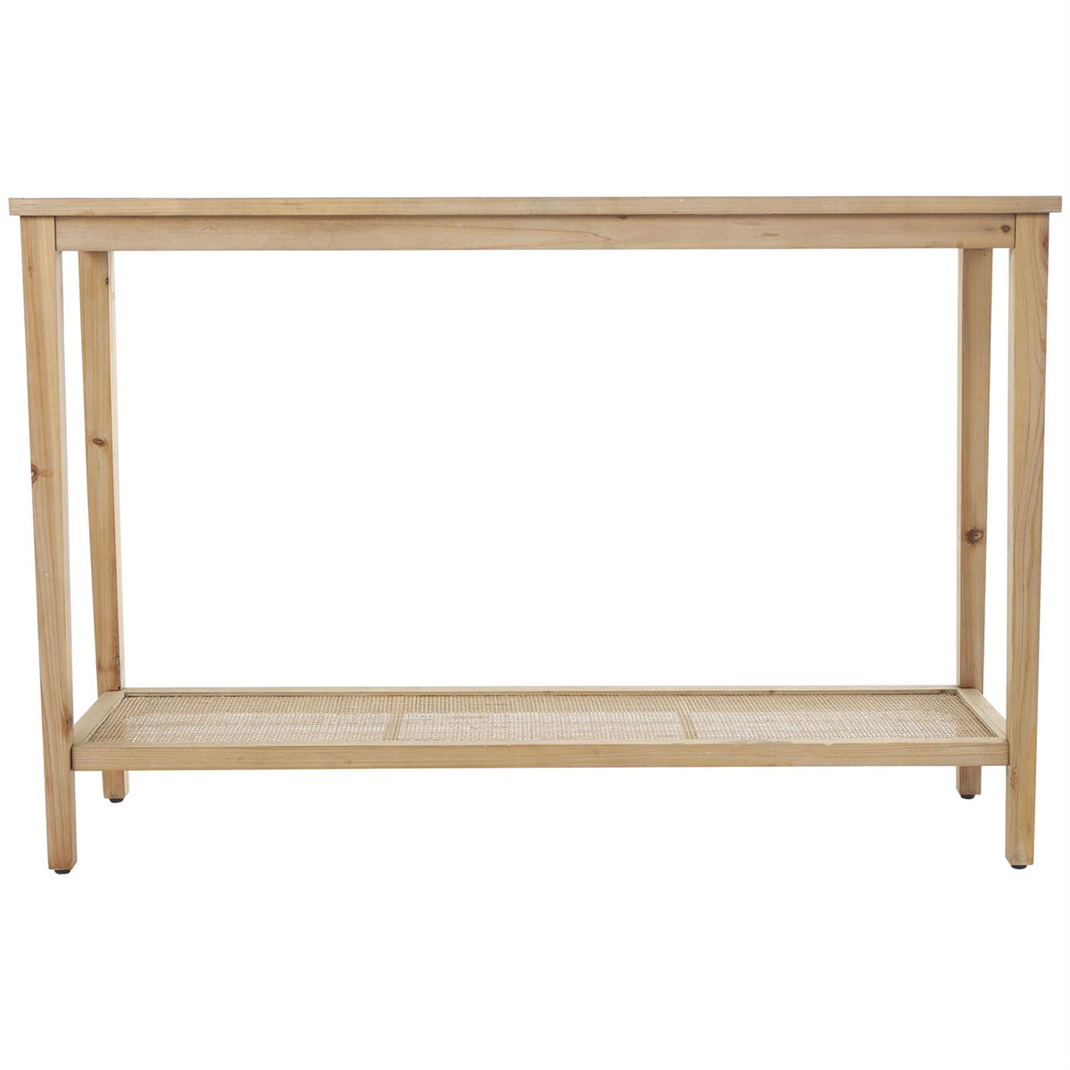 WOOD CONSOLE TABLE