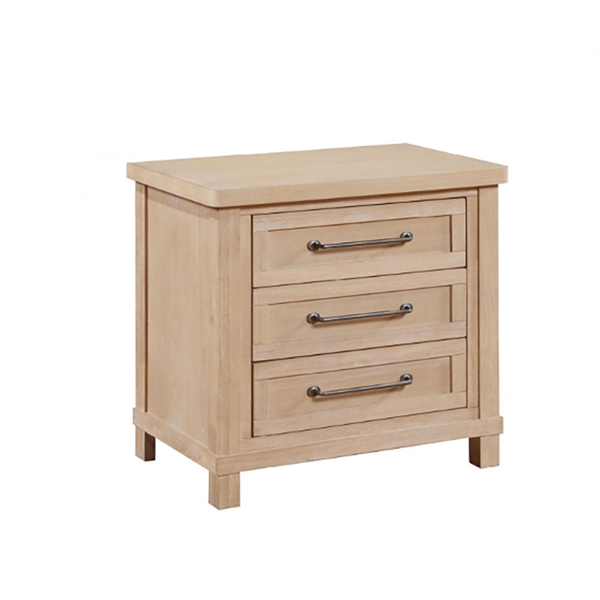 Mayville 3 Drawer Nightstand