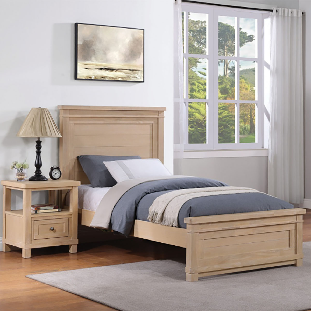 Mayville 1drawer Nightstand