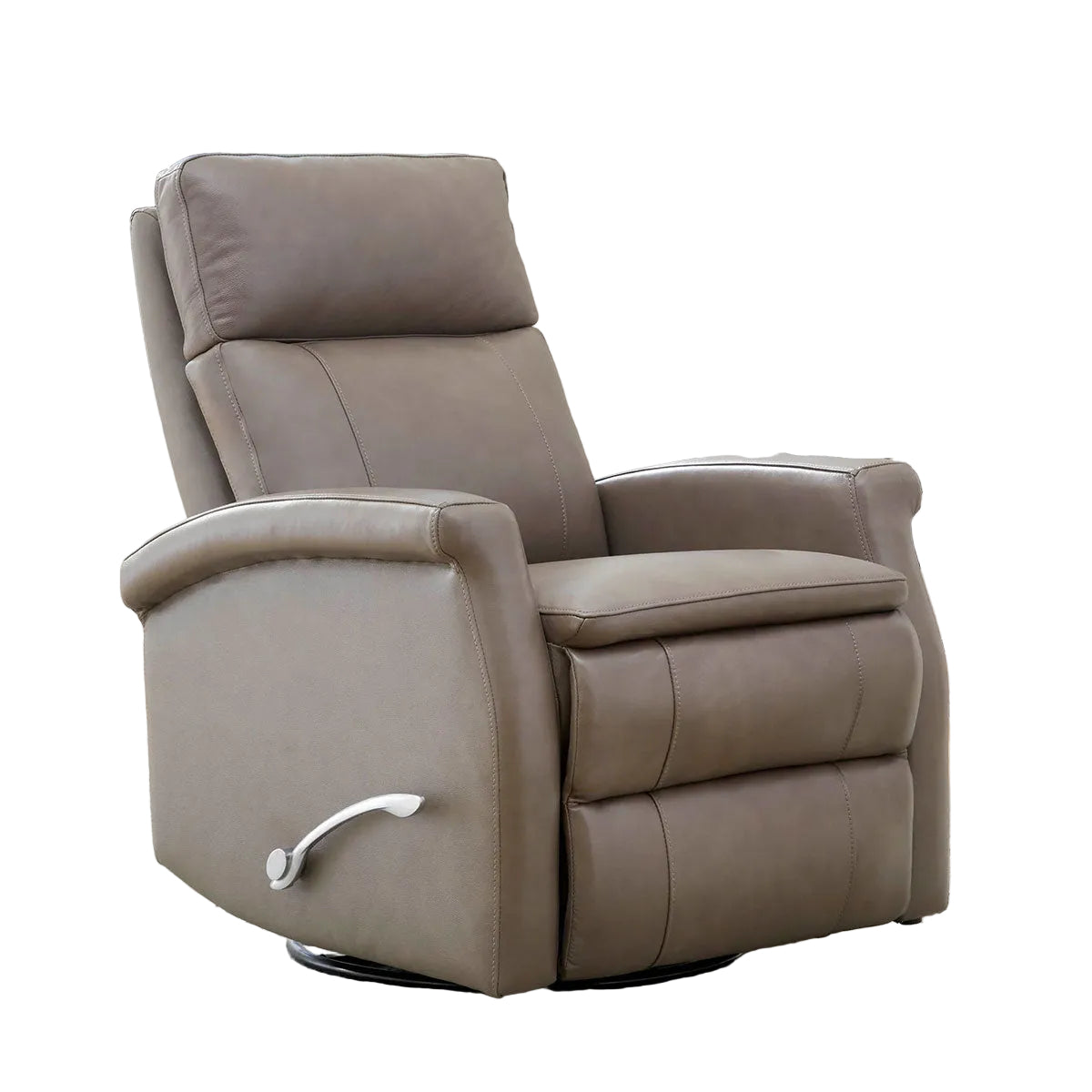 BRISTOL SWIVEL GLIDER RECLINER IN GRAY