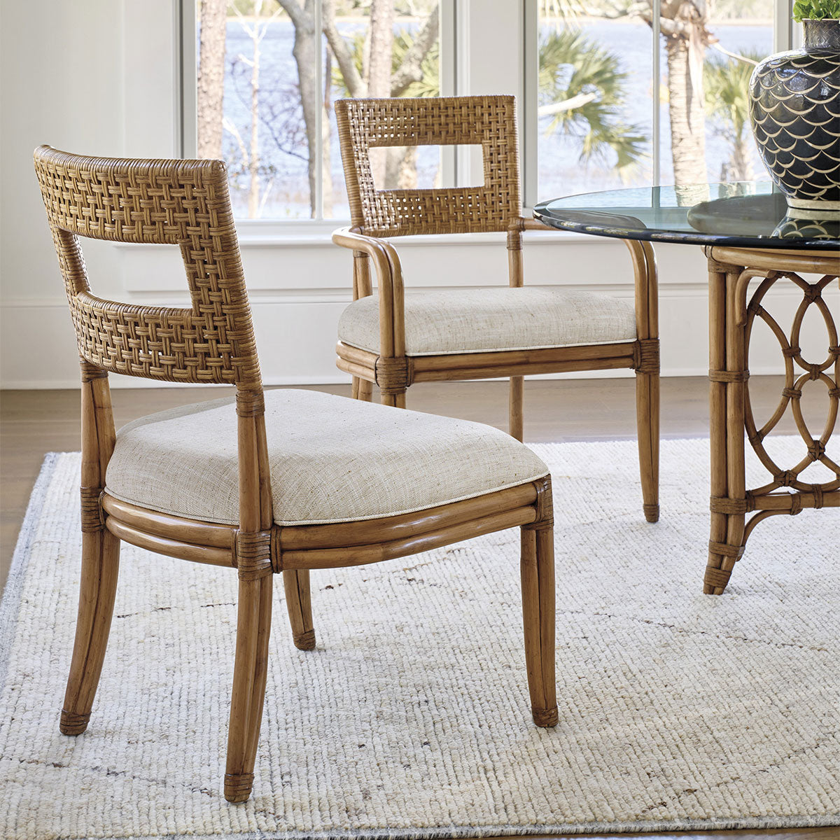 DELANO WOVEN SIDE CHAIR