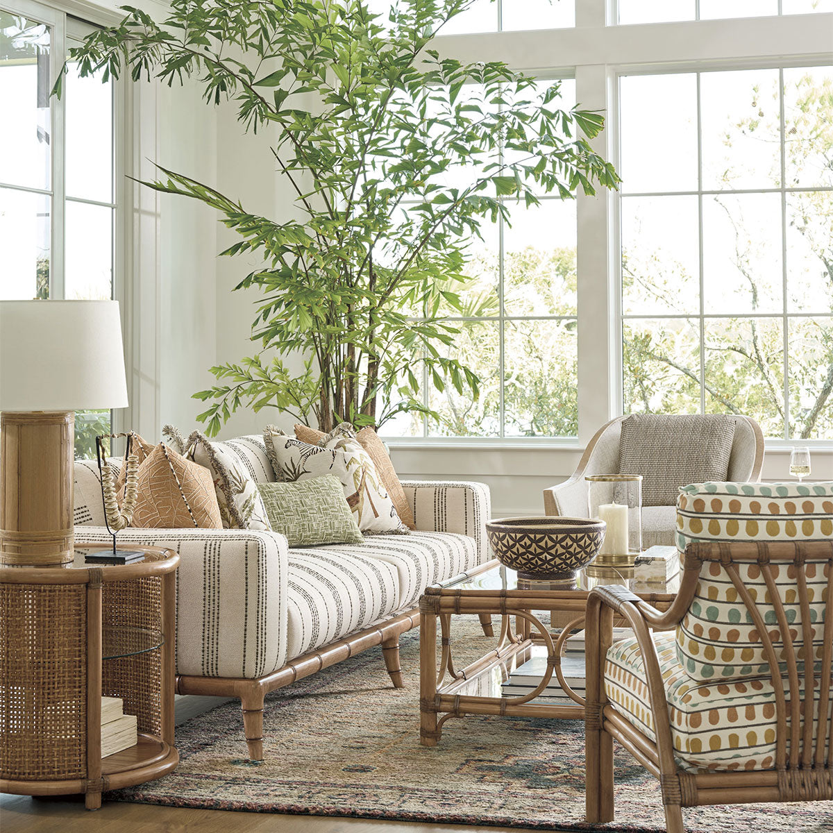 TORTUGA ROUND END TABLE