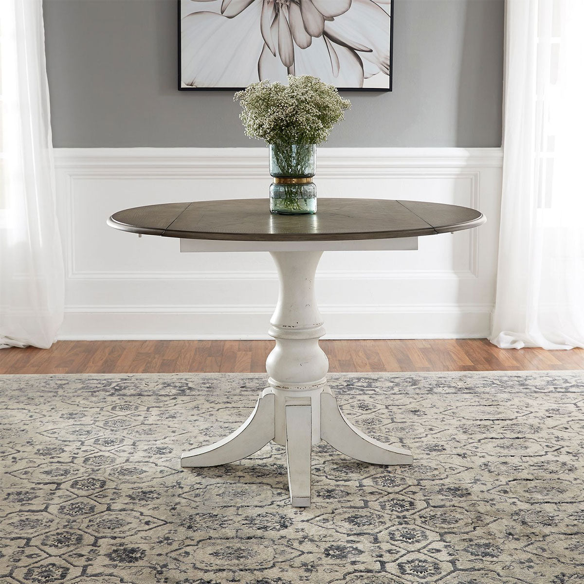 OLYMPIA DROP LEAF TABLE