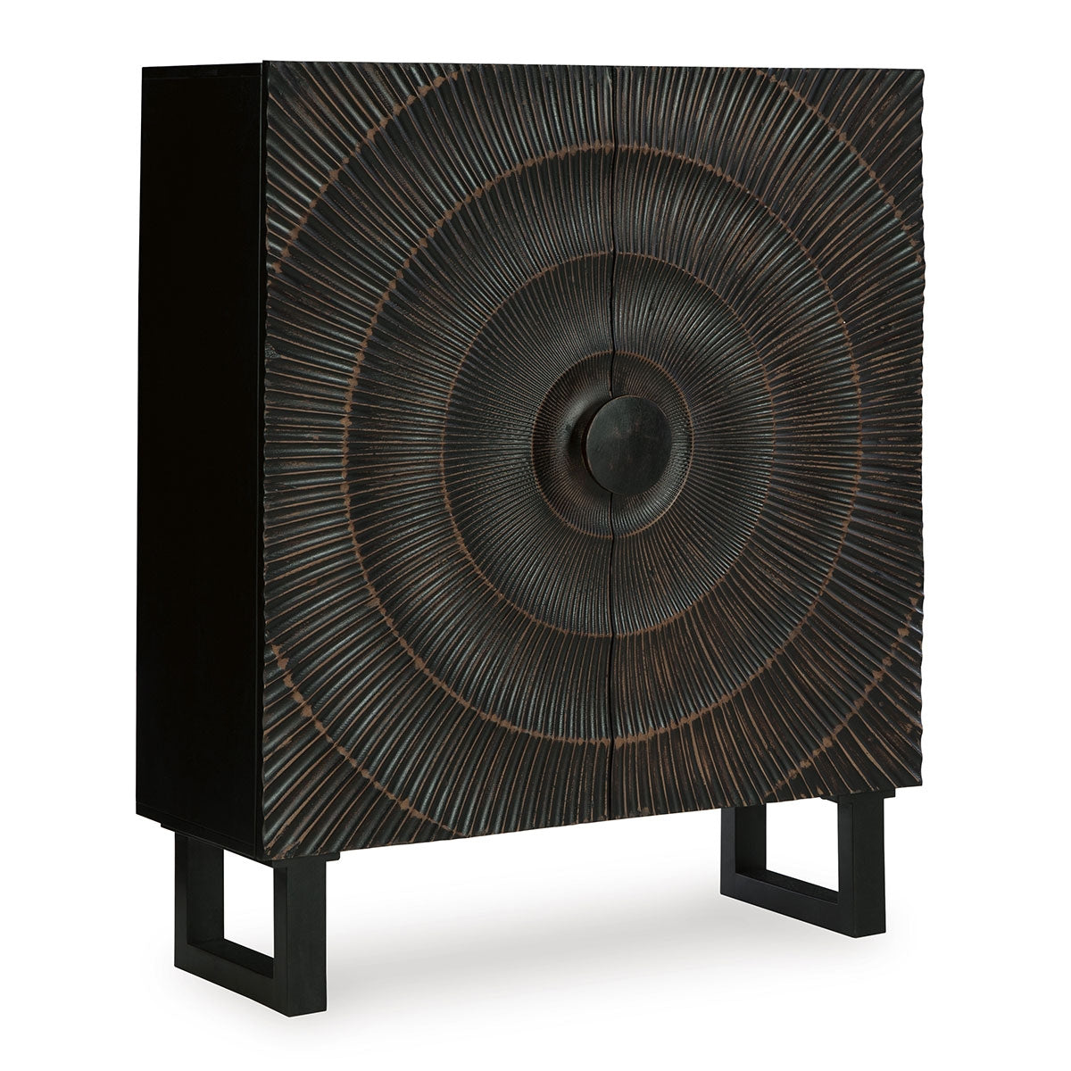 FOSTERMAN BLACK ACCENT CABINET