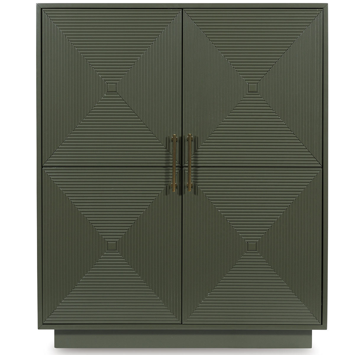 GEIRWOOD GREEN ACCENT CABINET