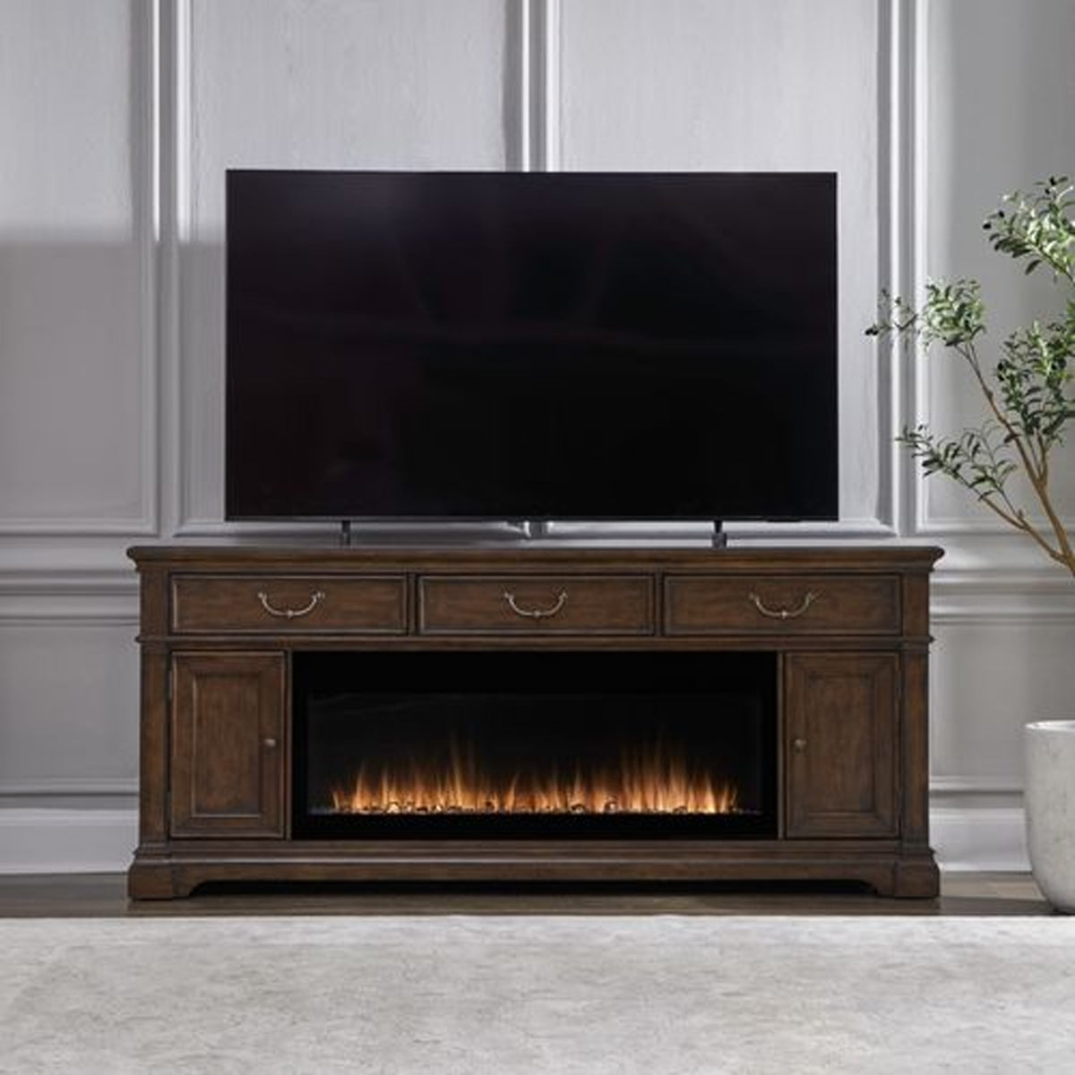 ARDEN ROAD CONSOLE AND FIREBOX