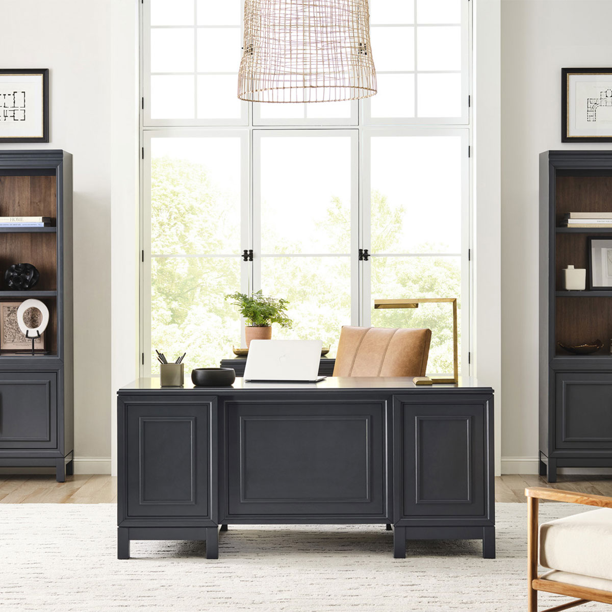 ALEXANDER 66" EXECUTIVE DESK