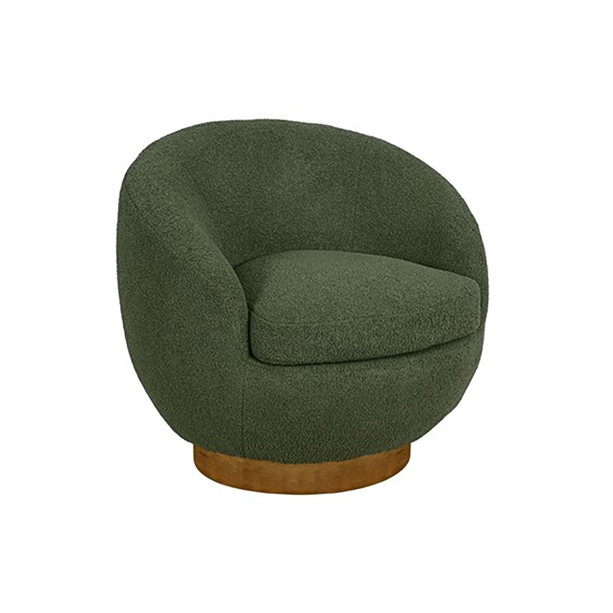 JESSY SWIVEL CHAIR IN GREEN