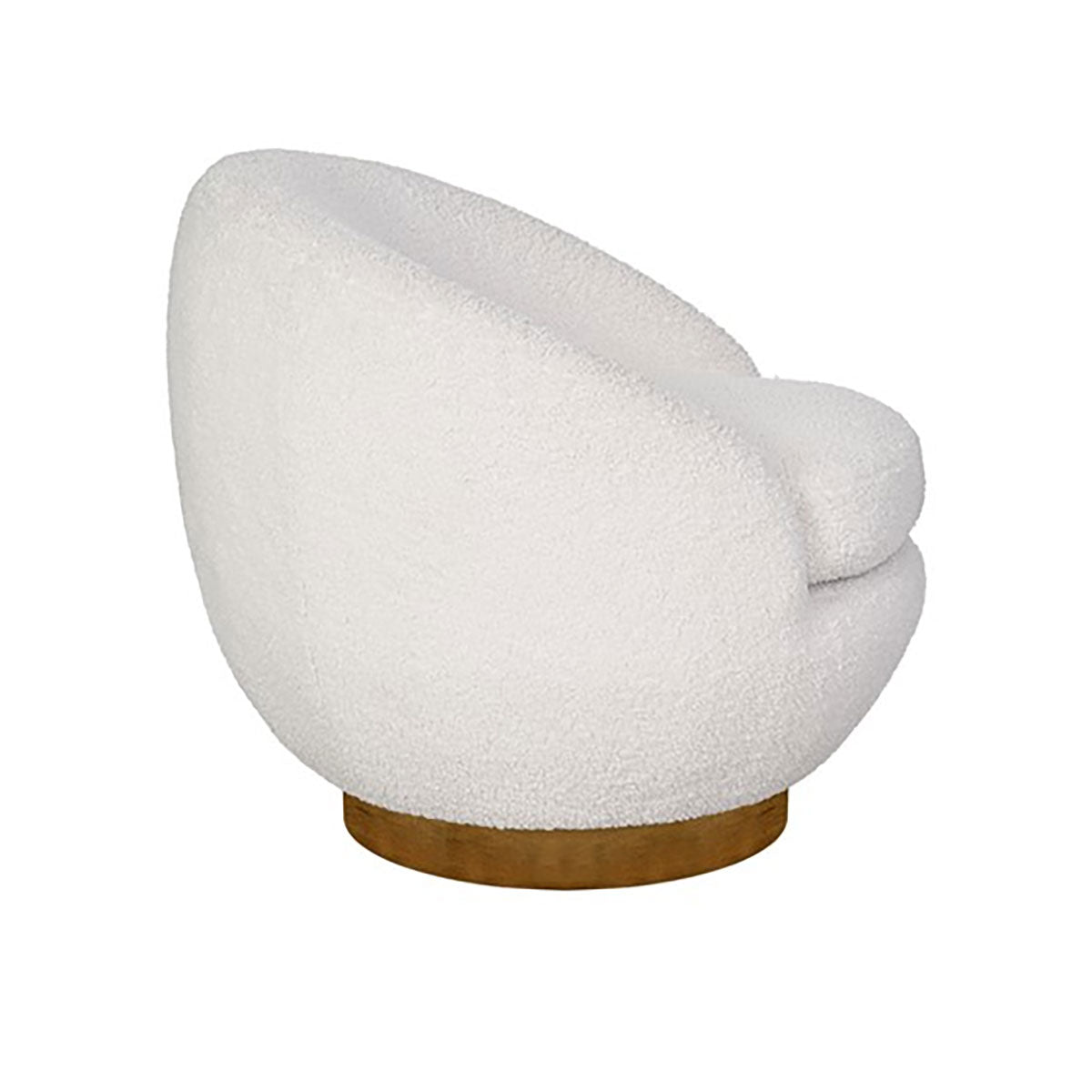 JESSY SWIVEL CHAIR IN CREAM