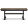 WILDENAUER BLACK DINING BENCH
