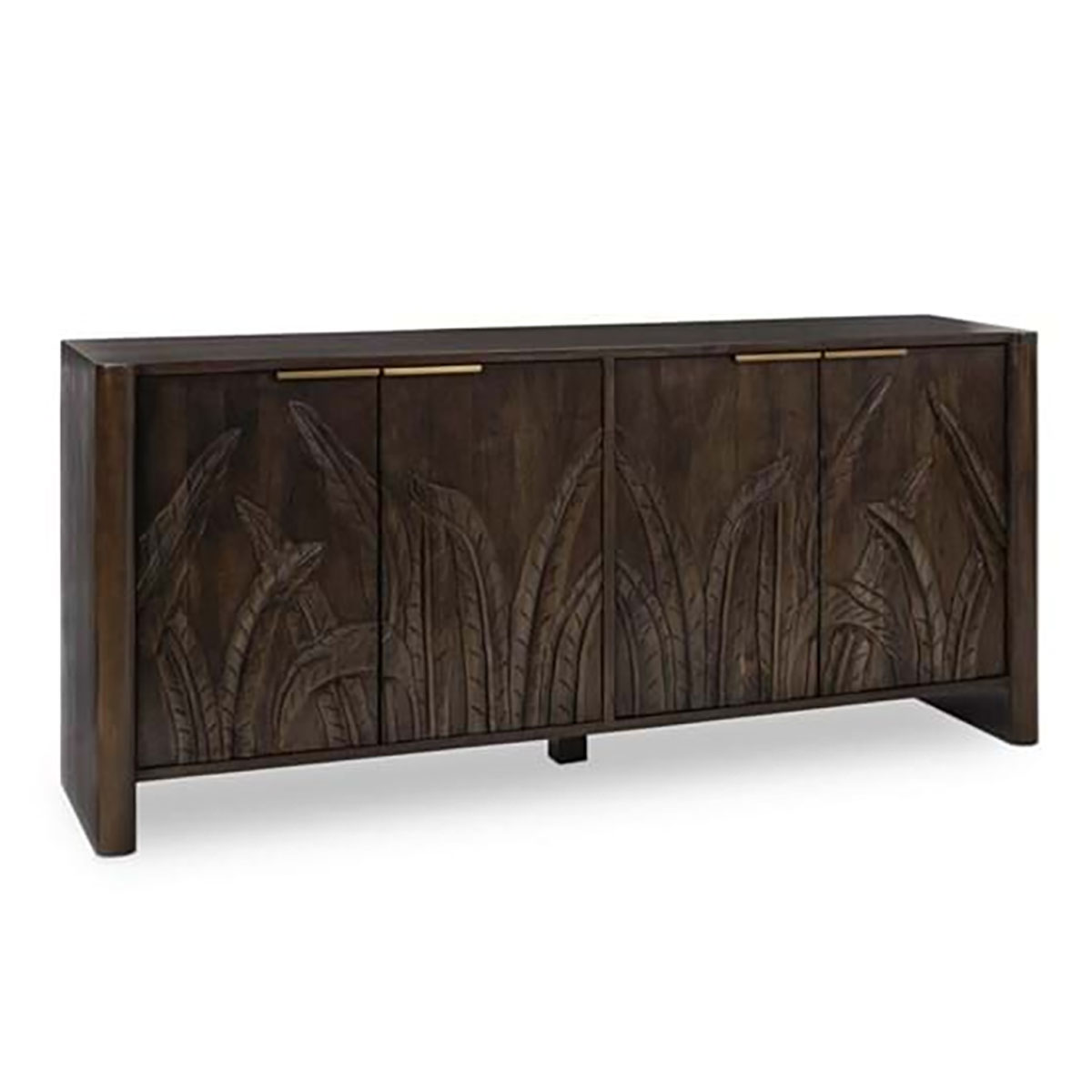 LEDRO BROWN 4 DOOR CABINET