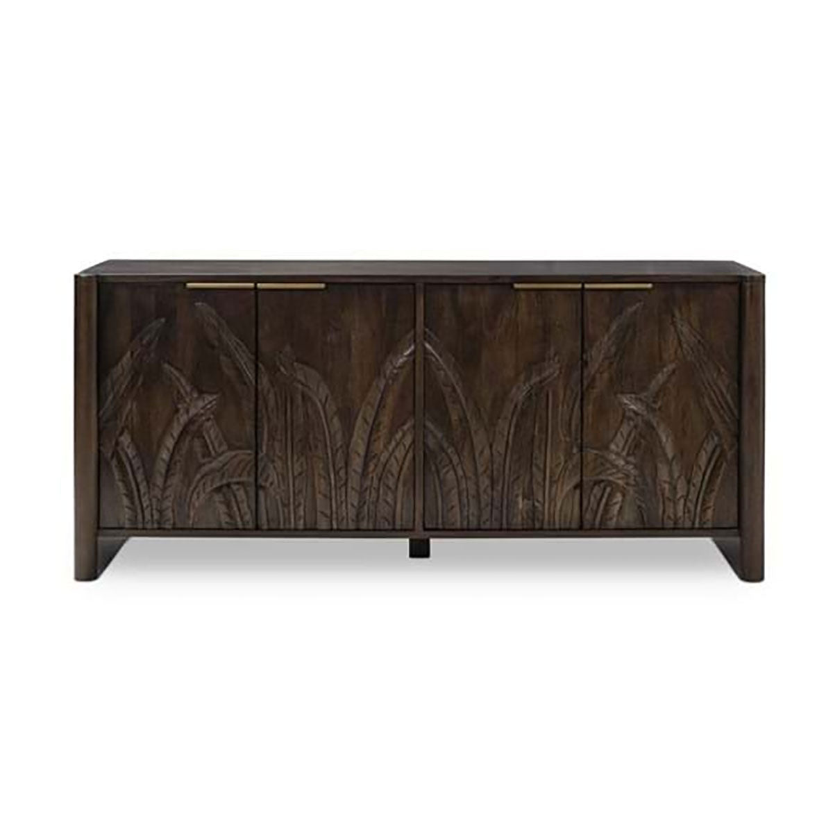 LEDRO BROWN 4 DOOR CABINET