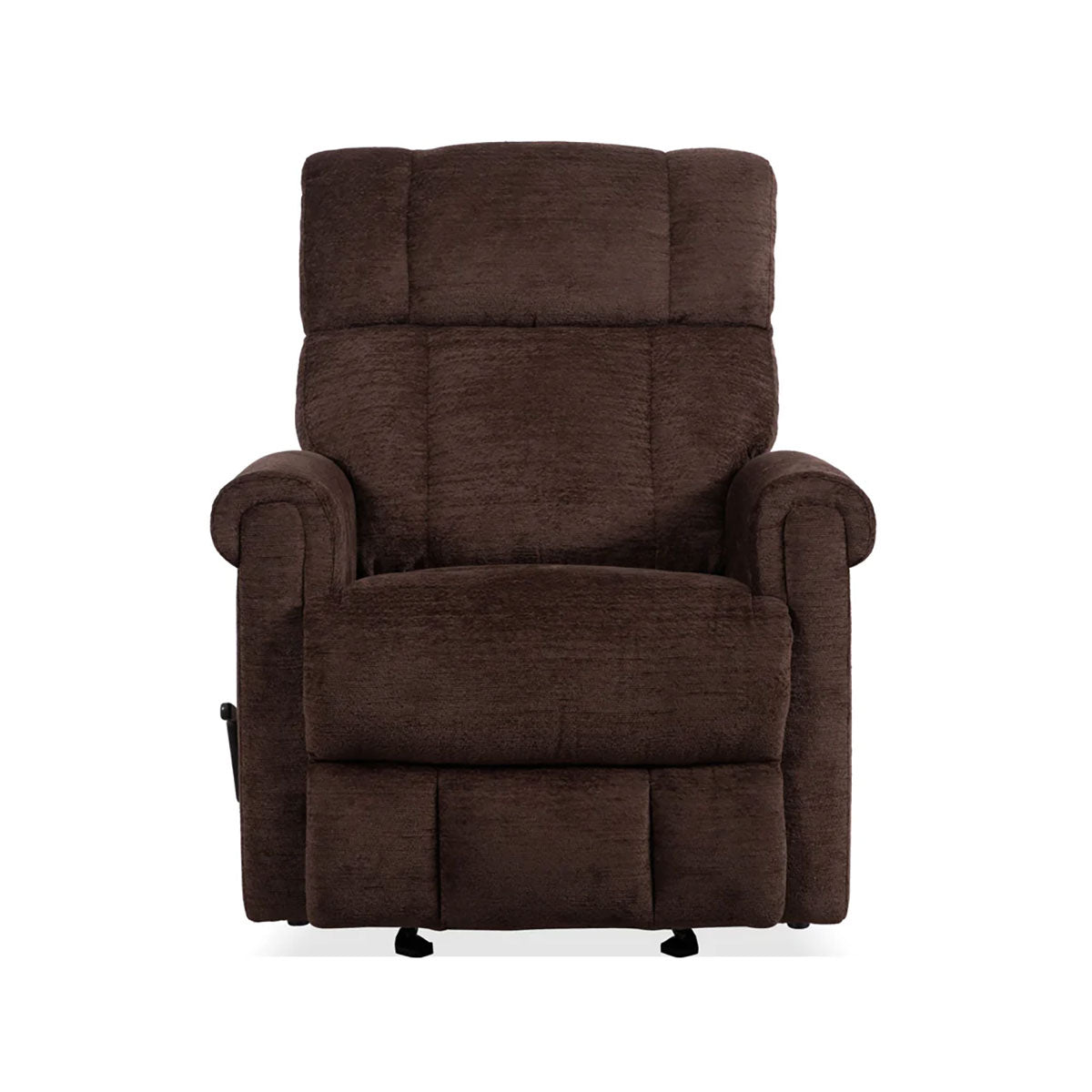 CLASSIC BROWN MANUAL GLIDER RECLINER