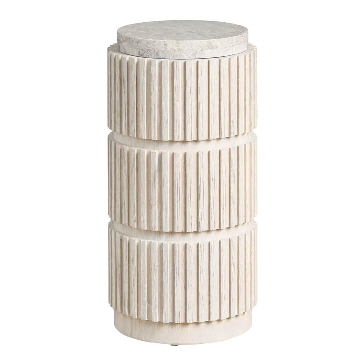 CARMEN WHiTE SPOT TABLE