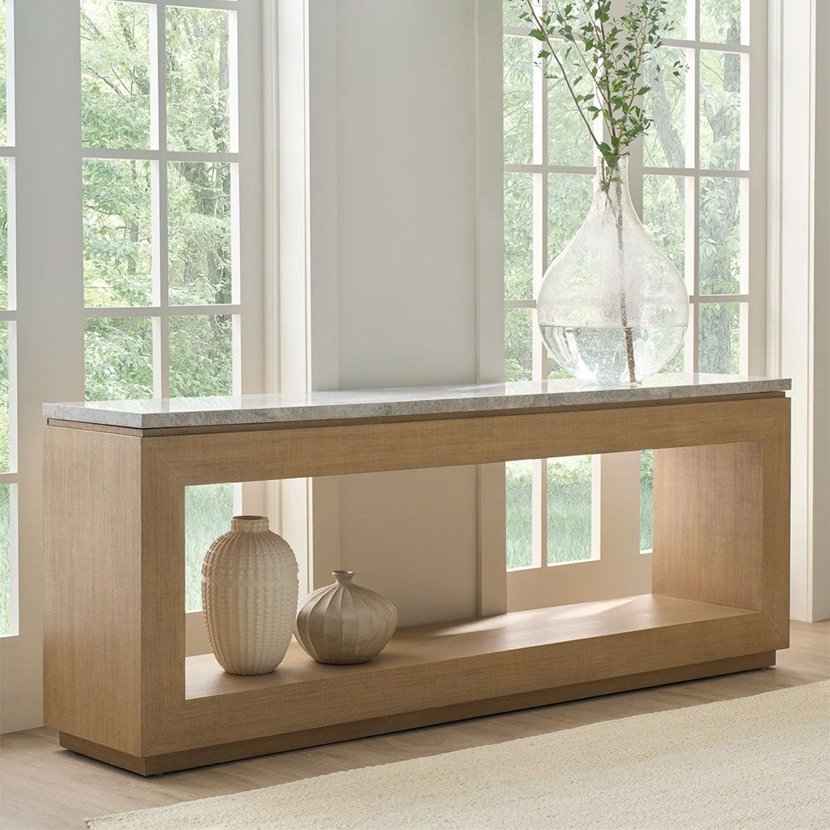 MONET TAN CONSOLE TABLE
