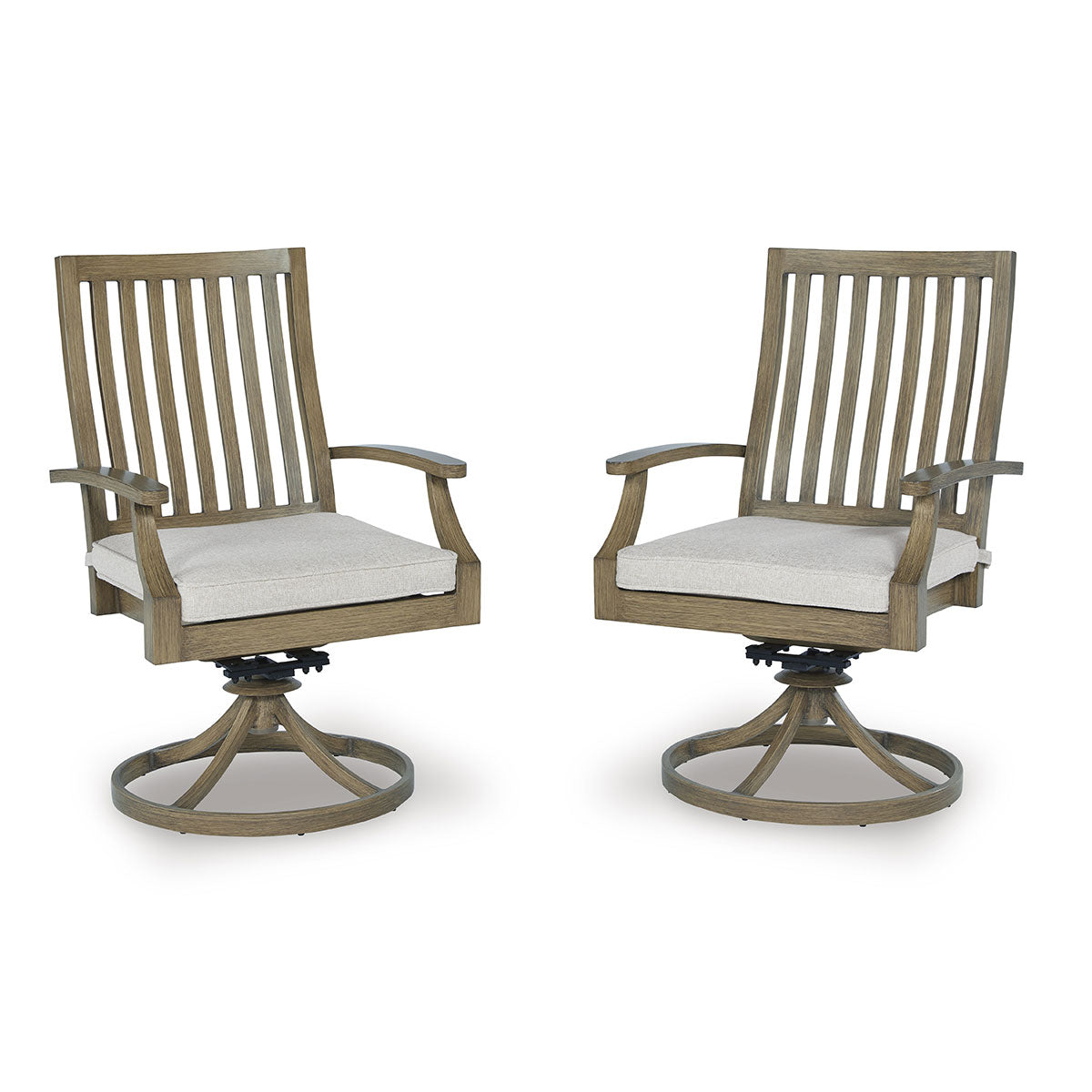 RAINIER RANCH SWIVEL CHAIR PAIR