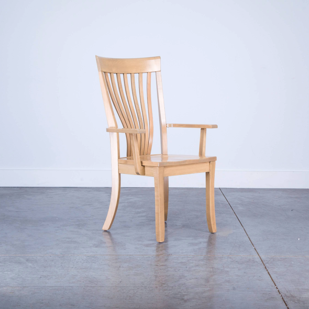 BRINKLEY MAPLE ARM CHAIR