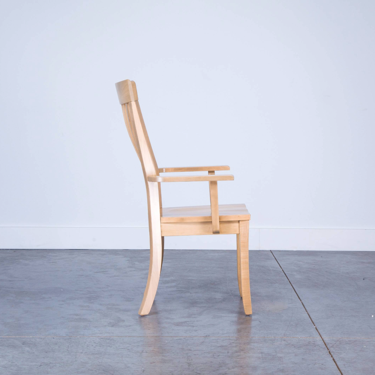 BRINKLEY MAPLE ARM CHAIR