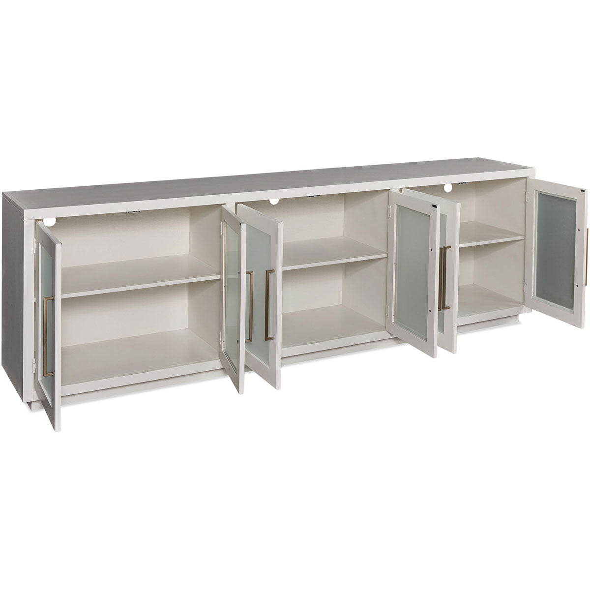 PERRY 97" CONSOLE IN WHITE
