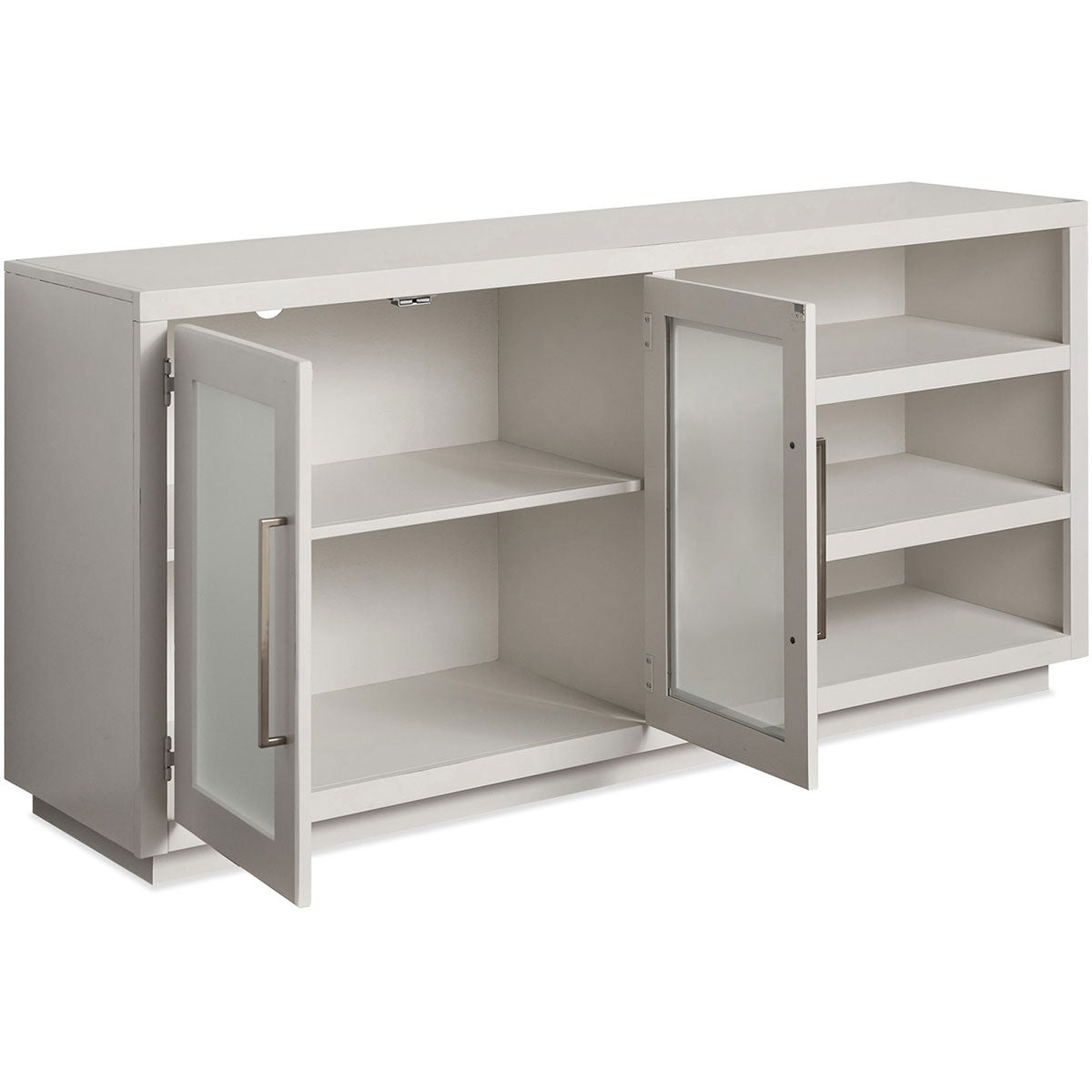 PERRY 65" CONSOLE W/2 DOOR IN WHITE