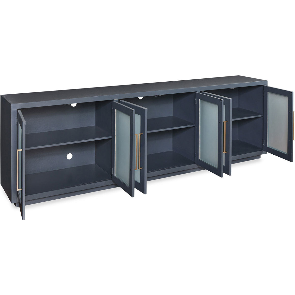 PERRY 97" CONSOLE IN BLUE