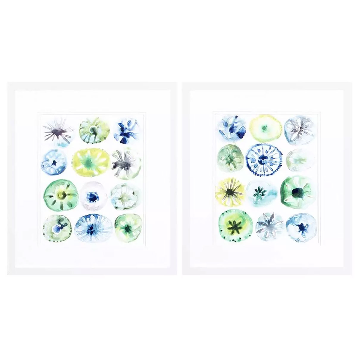 SEA URCHIN ASSORTMENT S/2 ART