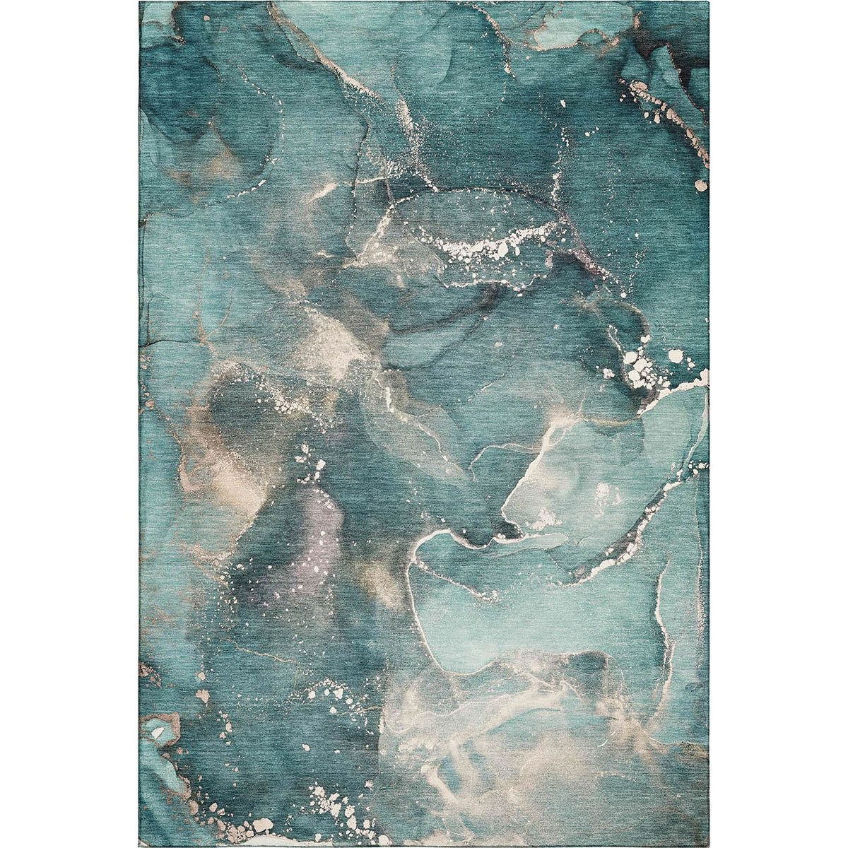 ODYSSEY 11 TEAL 5X7'6 RUG