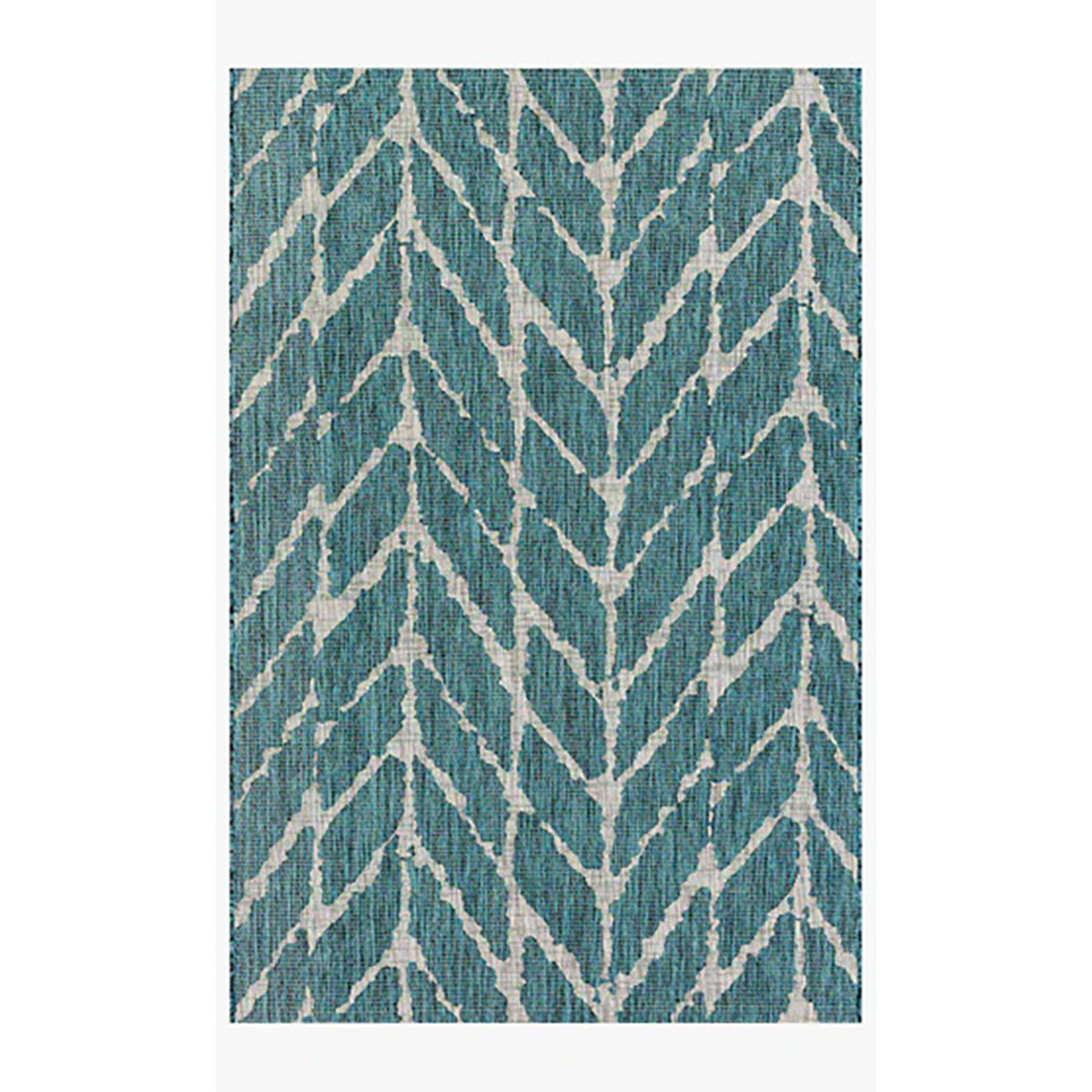 ISLE 02 TEAL/GRY 5'3X7'7 RUG
