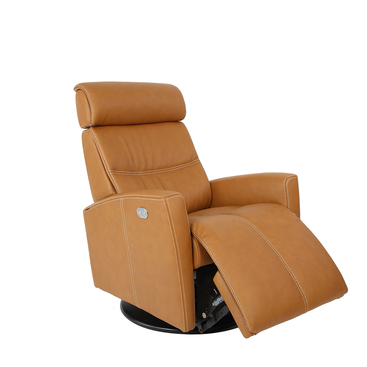 MILAN (QS) LARGE P2 RECLINER IN COGNAC