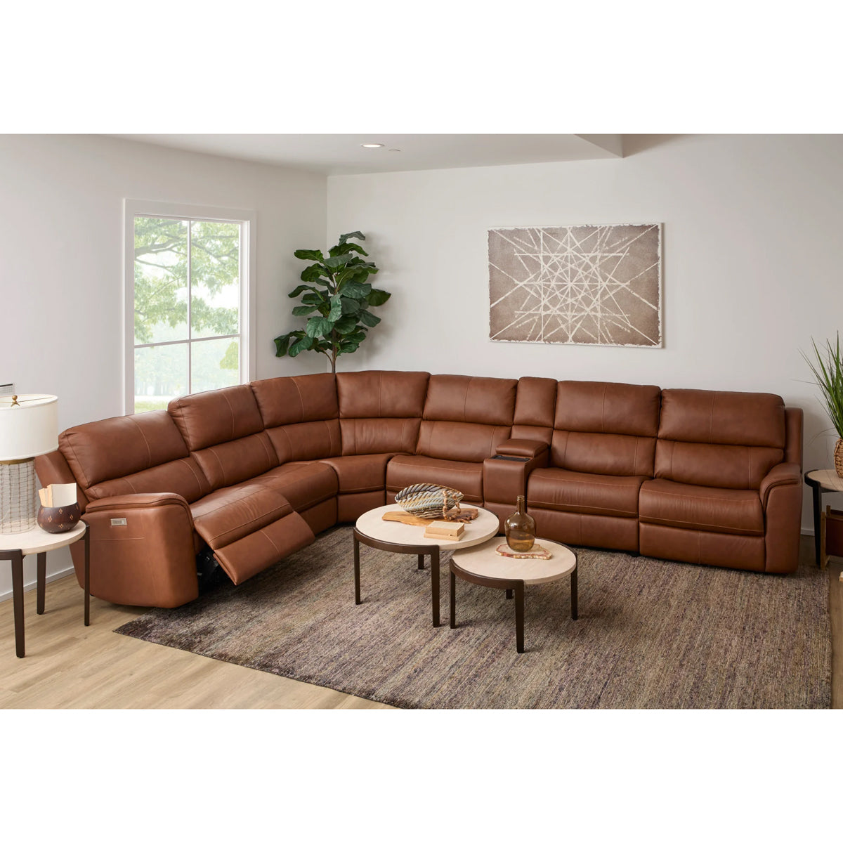 HENRY CARMEL 6PC SECTIONAL