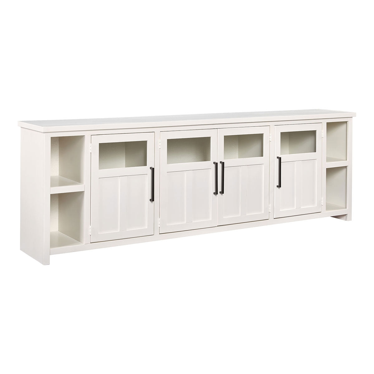 SHAKER WHT 98" CONSOLE
